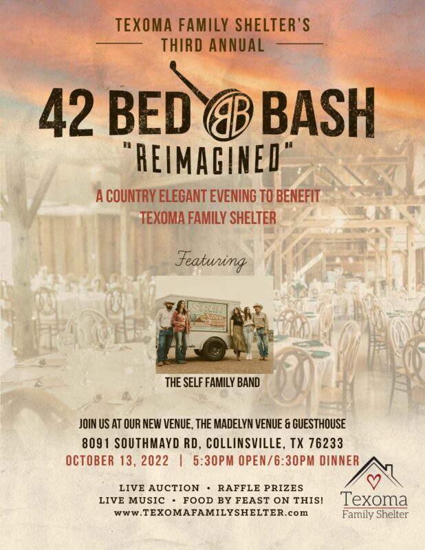 42 Bed Bash Texoma Family Shelter